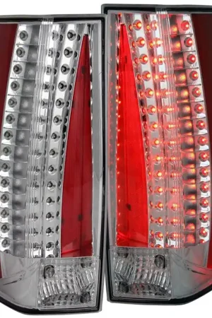 Grab Now ANZO 2007-2011 Cadillac Escalade LED Taillights Chrome