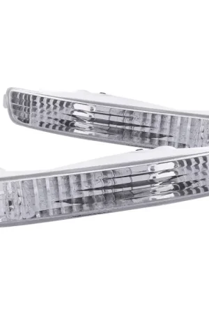 Certified ANZO 1996-1997 Honda Accord Euro Parking Lights Chrome