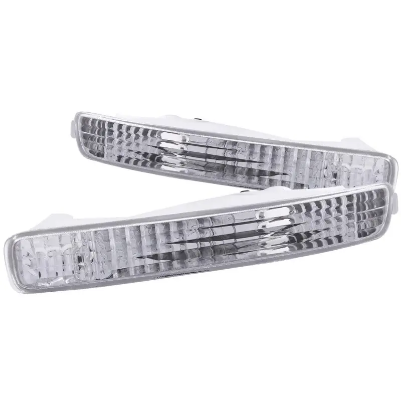 Certified ANZO 1996-1997 Honda Accord Euro Parking Lights Chrome