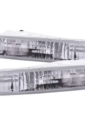 Direct From Manufacturer ANZO 1997-2001 Honda Prelude Euro Parking Lights Chrome