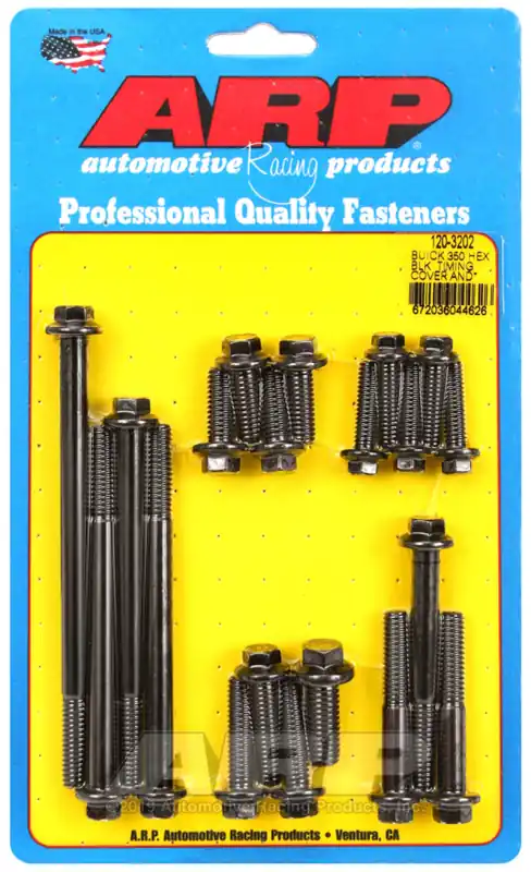 ARP Buick 350 Timing Cover and Water Pump Hex Bolt Kit Weekend Sale