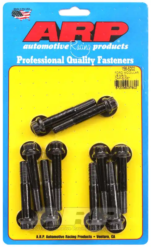 ARP Ford Modular V8 Main Cap-Side Bolt (Late Cast Iron Block) M9 MBK Certified