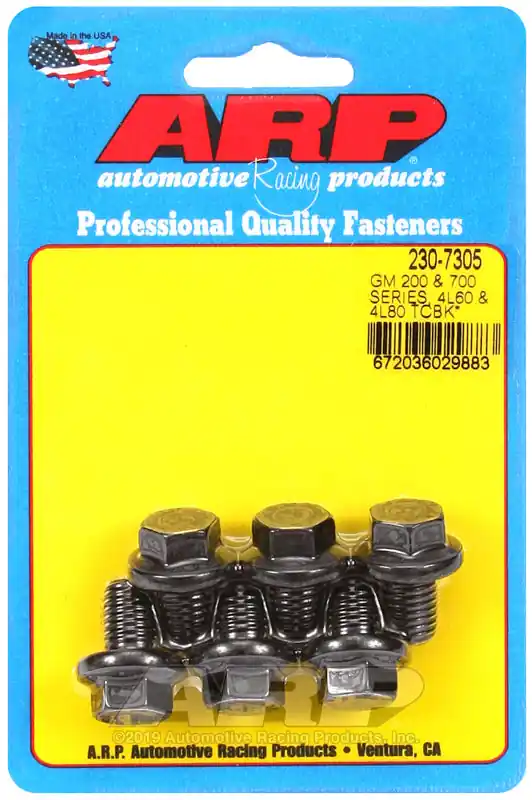 Free Delivery ARP GM 200/700 4L60/4L80 Torque Converter Bolt Kit - 6 Piece