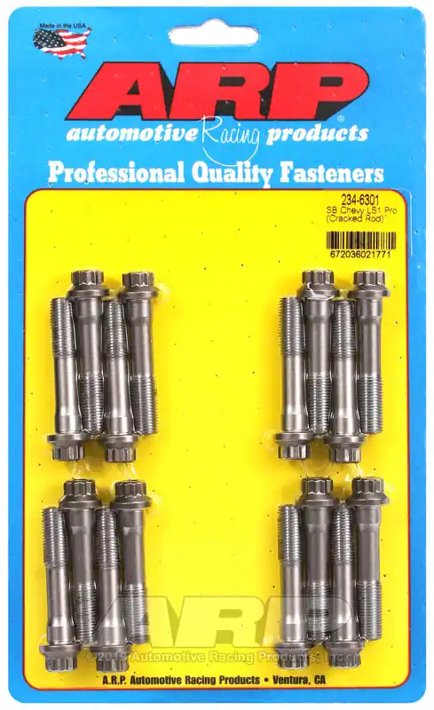 Premium ARP Chevy Small Block SLI Cracked Rod Rod Bolt Kit