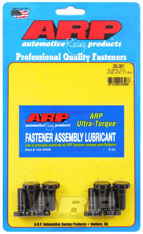 ARP Subaru 2.0L FA20 4Cyl Flywheel Bolt Kit Top Rated