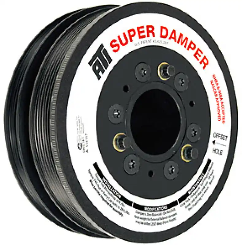 ATI Damper - 7.425in - Steel LW - 6/4 Grv - LS1-2-3-6 & L76 - 97-13 - Y Body & SS & G8 - 3 Ring Save Now
