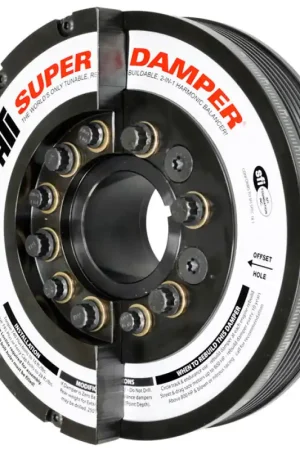ATI Damper - 7.425in - Steel - 6 Grv - Duramax - 11+ - LML & LGH - Ext Bal - Diesel - 3 Ring Original