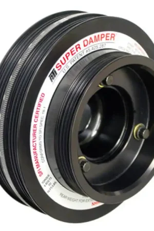 Money Back Guarantee ATI Damper - 6.20in - Alum - 3 & (2) 4 Grv - Nissan - KA24 - 1Pc