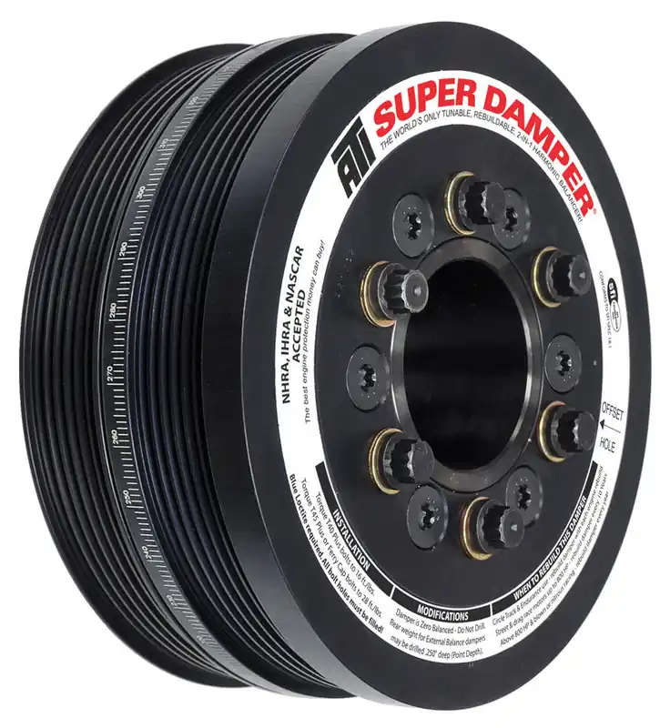 One Day Deal ATI Damper - 6.78in - Alum - (2) 6 Grv - Ford Coyote 5.0L - w/A/C Pulley - OEM Size