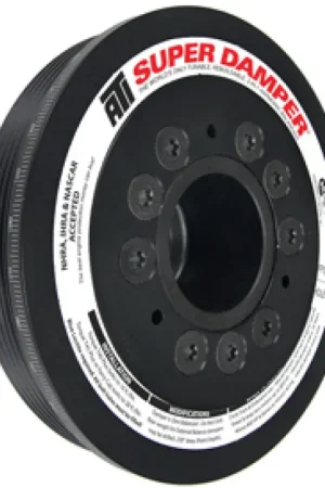 ATI Damper - 6.78in - Alum - 6 Grv - Mitsubishi Evo 8 - 4G63 - w/Integra Lower Cam Drive Limited Offer