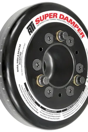 ATI Damper - 7.074in - Alum - Honda B - Race Damper - 4 Grv Steel Hub - 2 Ring Premium