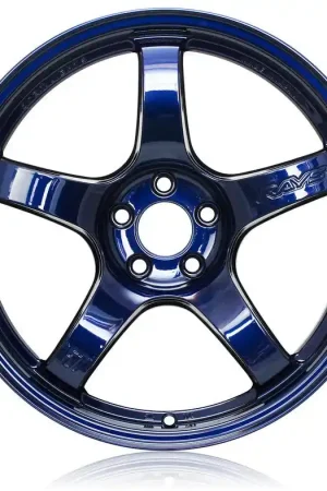 In Demand Gram Lights 57CR 19x9.5 +25 5x112 Eternal Blue Pearl Wheel (Special Order)