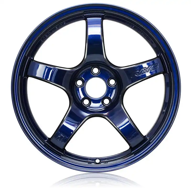 Hassle-Free Returns Gram Lights 57CR 19x10.5 +35 5x112 Eternal Blue Pearl Wheel (Special Order)