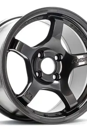 Gram Lights 57CR 15x8.0 +28 4x100 Super Dark Gunmetal Wheel Low Price
