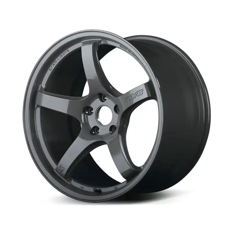Gram Lights 57CR 18x9.5 +38 5x114.3 Glossy Gray Wheel Trusted Brand