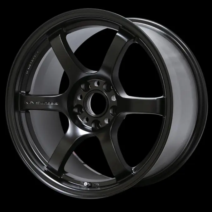 Gram Lights 57DR 17x9.0 +38 5x100 Semi Gloss Black Wheel Luxury