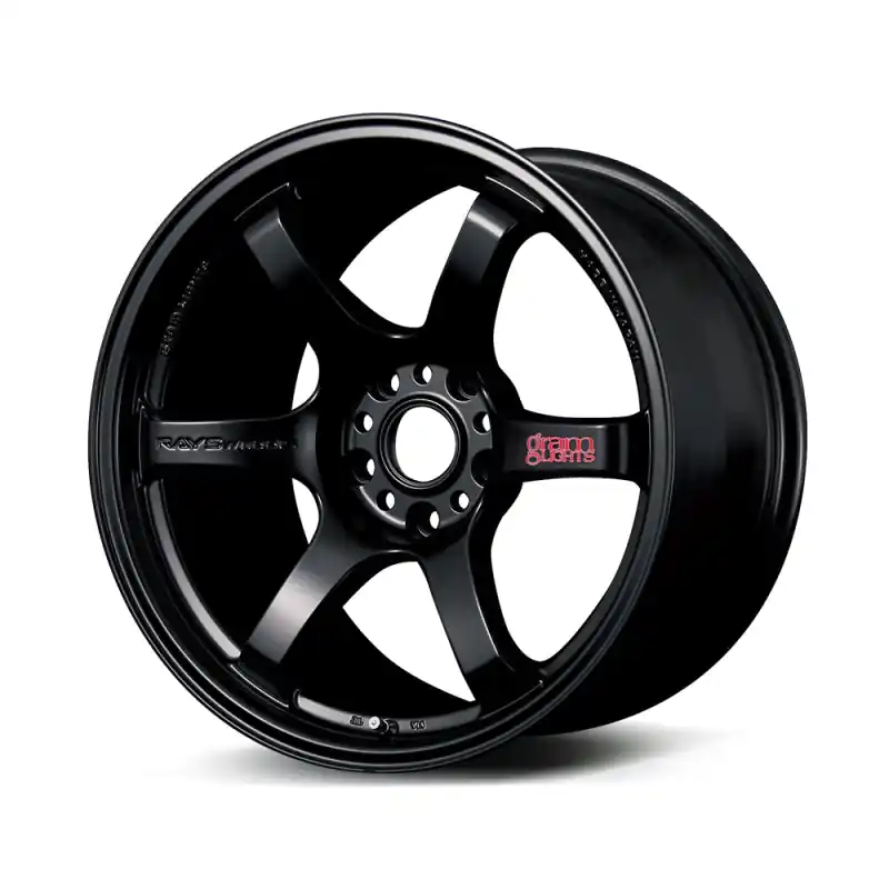 Gram Lights 57DR 18x9.5 +38 5x114.3 Semi Gloss Black Wheel Free Shipping