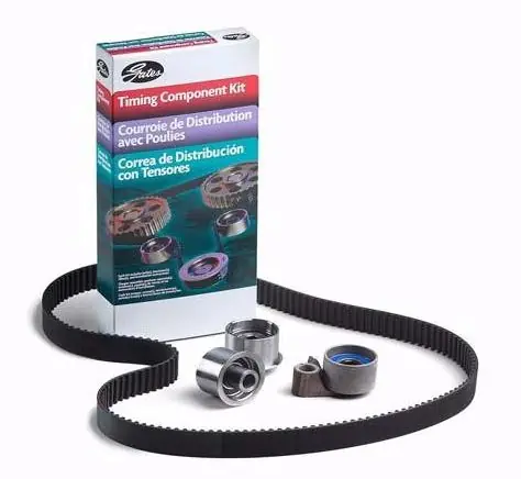 Gates 04-08 Subaru 2.0L & 2.5L Stock Replacement Timing Belt Component Kit (Belt Tensioner 4 Idlers) Exclusive