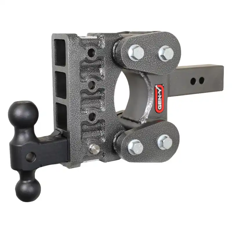 Gen-Y The Boss Torsion-Flex 2.5in Shank 5in Drop 1.7K TW 16K Hitch w/GH-051 Dual-Ball Buy Today