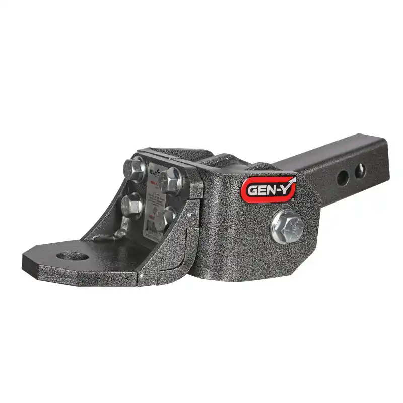 Markdown Gen-Y Glyder Torsion-Flex 2in Shank 2in Drop 7K Hitch w/Ball Platform/1in Diameter Mounting Hole
