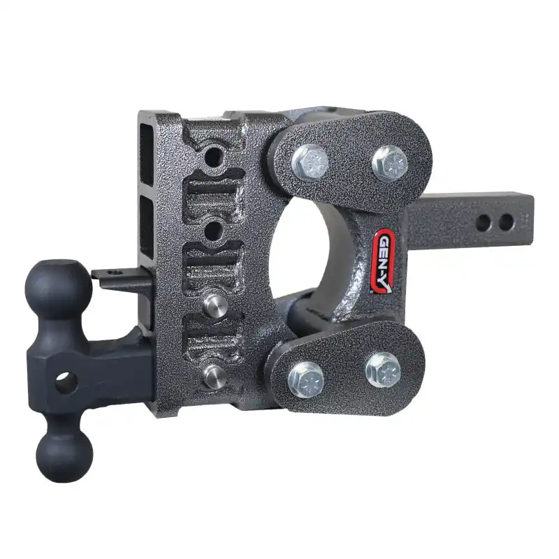 Gen-Y The Boss Torsion-Flex 2in Shank 5in Drop 16K Hitch w/GH-051 Dual-Ball/GH-032 Pintle Lock Don’t Miss Out
