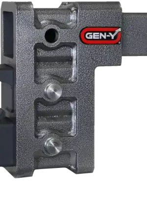 Gen-Y Mega Duty 2.5in Shank 6in Drop 3.5K TW 32K Hitch w/GH-0161 Dual-Ball/Pintle Lock Luxury