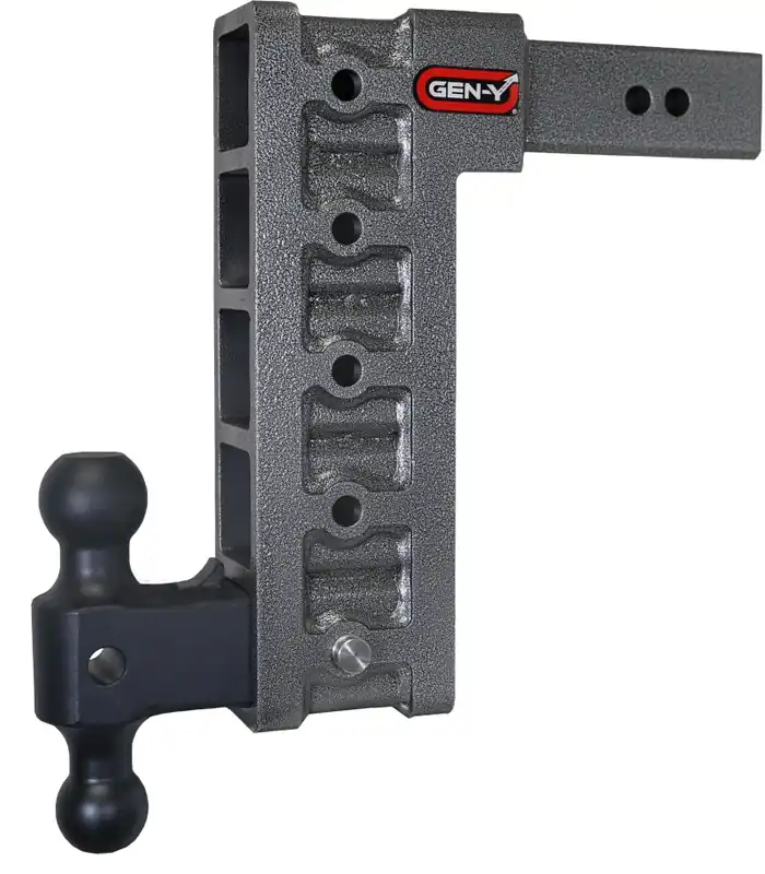 Limited Edition Gen-Y Mega Duty 2.5in Shank 12in Drop 3K TW 21K Hitch w/GH-061 Dual-Ball