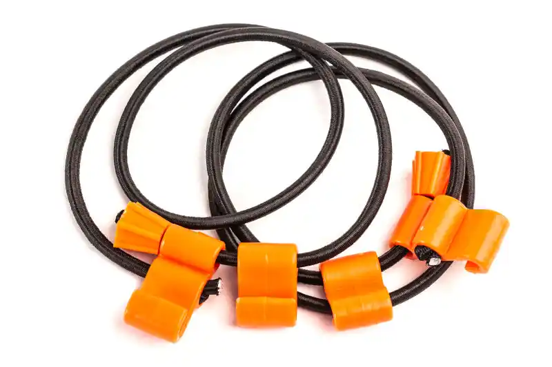 Giant Loop Rubber Boa Straps - Black/Orange Mega Sale