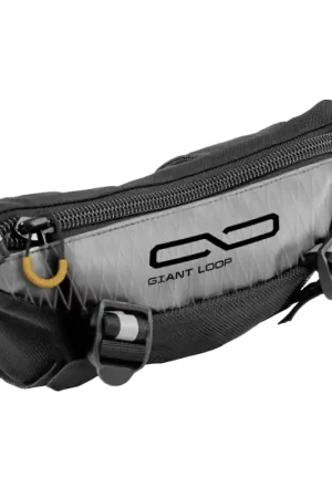 Top Pick Giant Loop Zigzag Handlebar Bag 1.5L - Gray