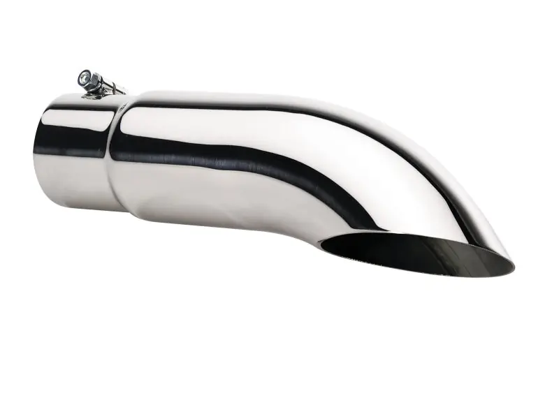 Gibson Turn Down Slash-Cut Tip - 3in OD/2.25in Inlet/12in Length - Stainless Premium