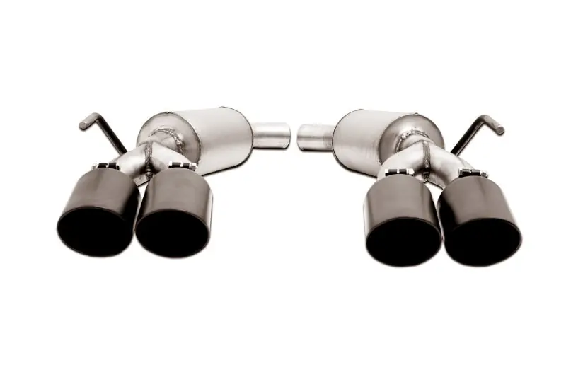 Gibson 20-23 Ford Explorer ST / Lincoln Aviator 3.0L 2.25in Axle-Back Dual Exhaust - Black Elite Special Offer