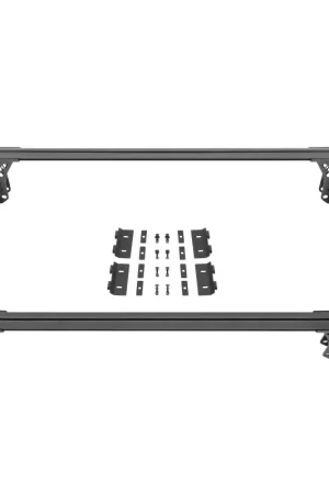 Big Sale Go Rhino 15-22 Ford F-150 / 19-22 RAM 1500 / 07-21 Toyota Tundra XRS Cross Bars Kit - Tex. Blk