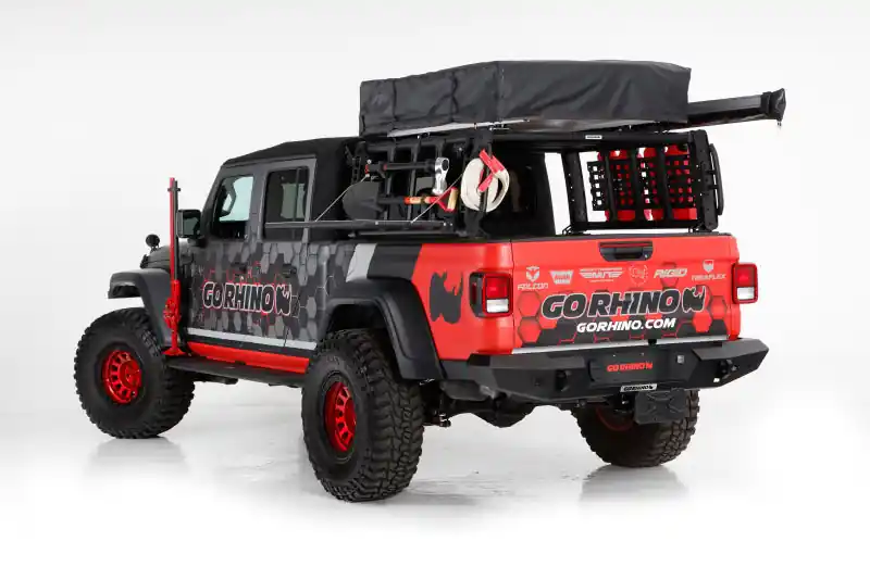 Modern Go Rhino 19-21 Jeep Gladiator XRS Overland Xtreme Rack - Box 2 (Req. gor5950000T-01)