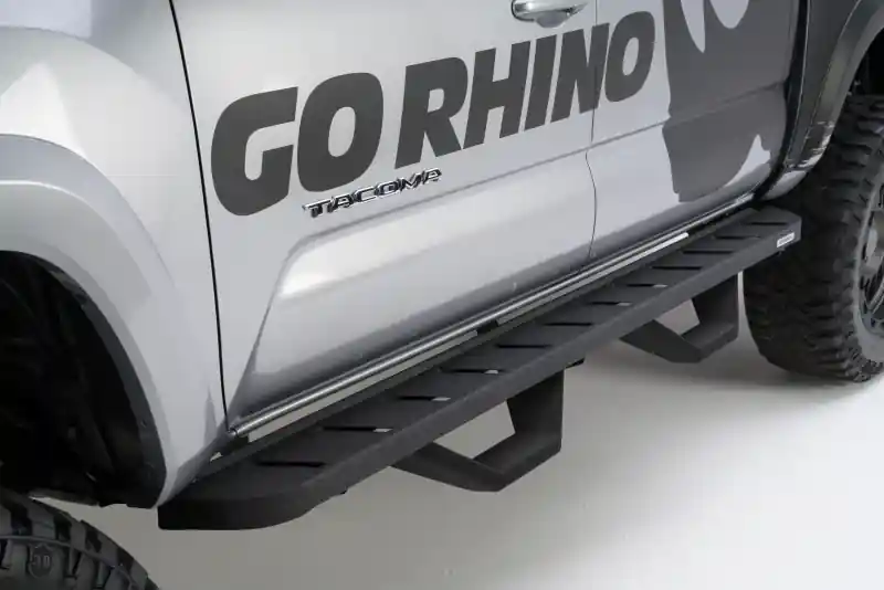 Go Rhino 07-20 Toyota Tundra RB10 Complete Kit w/RB10 + Brkts + 2 RB10 Drop Steps No Minimum Order