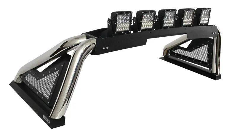 While Supplies Last Go Rhino 14-19 Chevy 1500 LD (Classic) Sport Bar 2.0 Complete Kit w/Sport Bar+Retractable Light Mnt