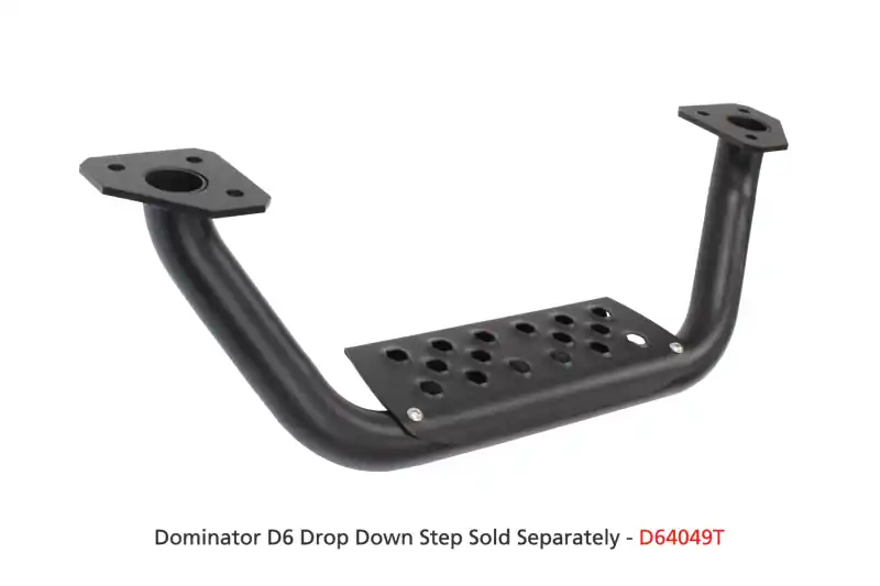 Go Rhino 19-20 Chevy 1500 Dominator Extreme D6 SideSteps Complete Kit w/SideStep + Brkts Original
