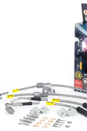 Goodridge 15-17 Ford Mustang GT Stainless Steel Brake Line Kit Certified