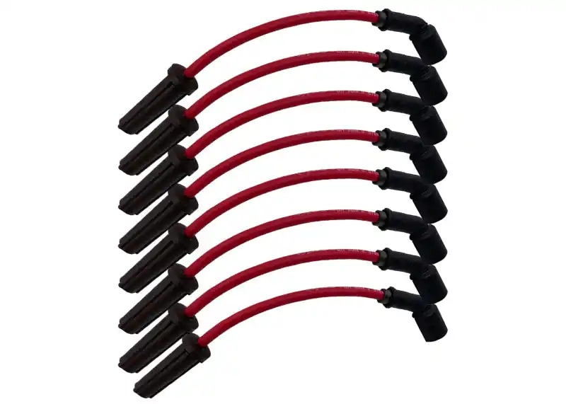 Granatelli 99-23 GM 6.0L/6.2L LS2/LS3/LSA/LS7/LS9 Cars Hi-Perf Coil-Near-Plug Wire Conn Kit - Red Viral
