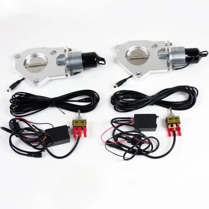 Granatelli 2.5in Electronic Exhaust Cutout Only - Set of 2 Worldwide Shipping