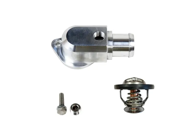 Fan Favorite Granatelli 18-19 Jeep Trackhawk Billet Thermostat Housing w/180 Deg Thermostat