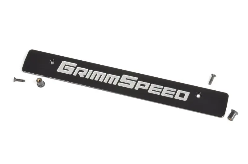 Fast Shipping GrimmSpeed 2015+ Subaru Impreza/WRX/STi License Plate Delete Plate