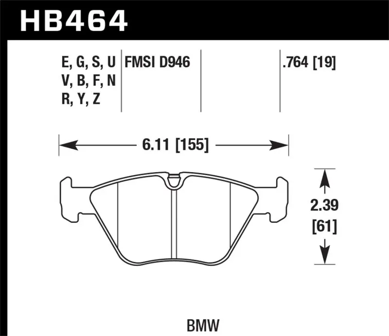 Holiday Sale Hawk BMW 330Ci/330i/330Xi/M3/X3/Z4 DTC-70 Front Race Pads
