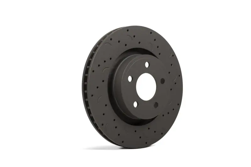 Hawk Talon 2014 Jeep Grand Cherokee SRT Drilled and Slotted Front Brake Rotor Set Free Shipping