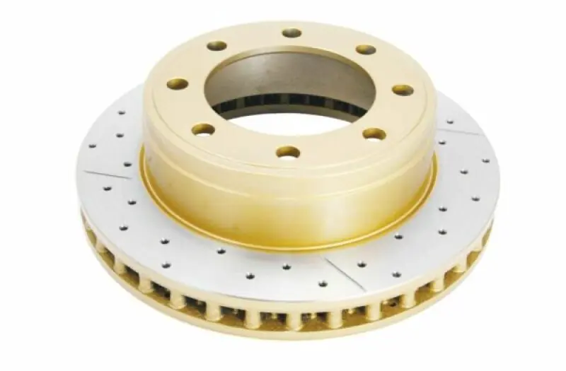 DBA 99-04 Ford F-250 Super Duty (w/Rear Rotor) 4WD Front Street Drilled & Slotted Rotor High Quality
