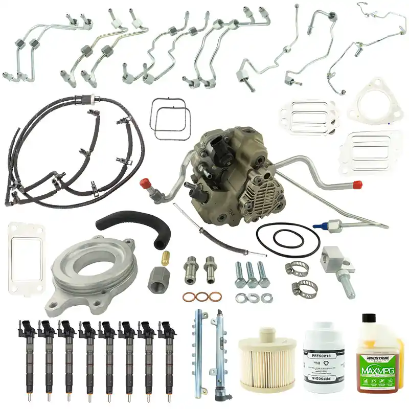 Industrial Injection 11-16 Duramax 6.6L LML Bosch Disaster Kit w/Emissions Intact CP3 Conversion Kit Must Have