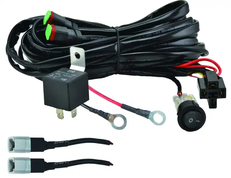 Free Returns Hella ValueFit Wiring Harness for 2 Lamps 300W
