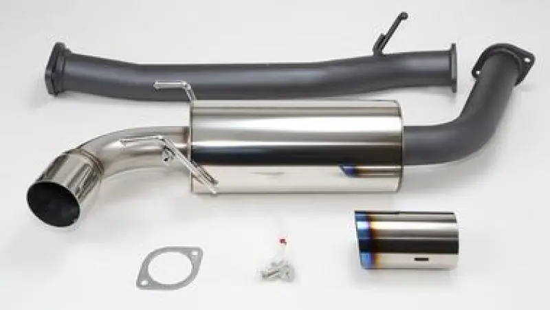 Hot Deal HKS RX8 75mm Single Ti-Tip Hi Power Cat-back Exhaust (SUS304 NO COATING)