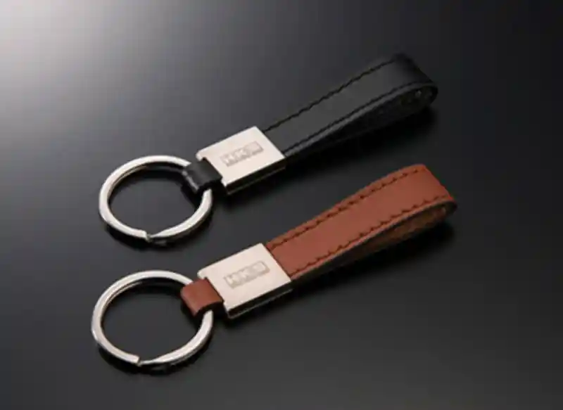 Best Seller HKS HKS LEATHER KEYRING CAMEL
