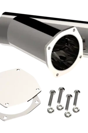 Direct From Factory QTP 5in Weld-On QTEC Exhaust Cutout Y-Pipe