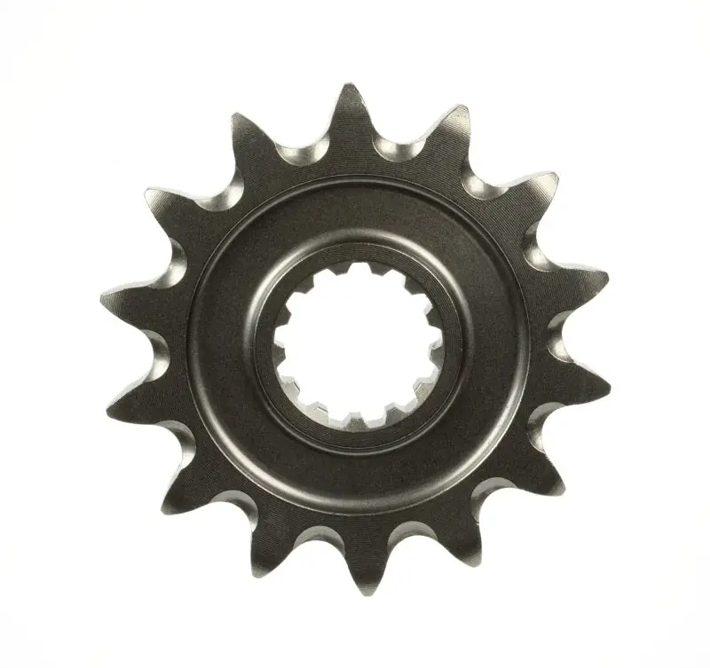 Fan Favorite Renthal 02-09 Kawasaki KLX 110 / 04-06 DR-Z 110 Suzuki Front Grooved Sprocket - 420-14P Teeth